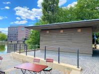 Weinpavillon an der Neckarbühne in Heilbronn ist eröffnet